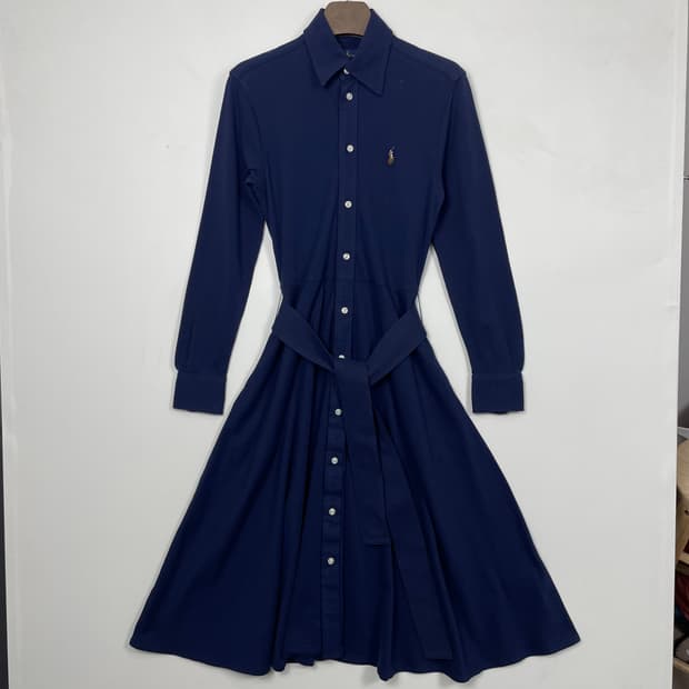 새상품 폴로 니트 옥스포드 원피스