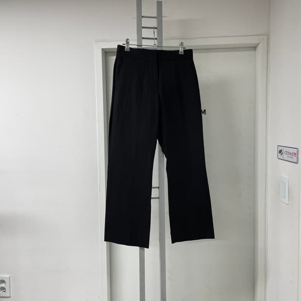 MSGM 블랙 슬랙스 40(W)