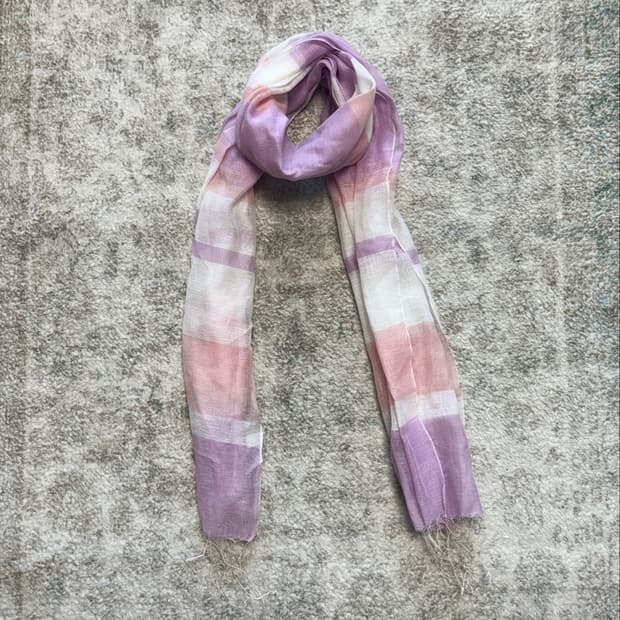 Pastel Color Block Scarf