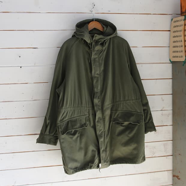 (착용컷) 70's French Army M-64 파카 (남성용 103)