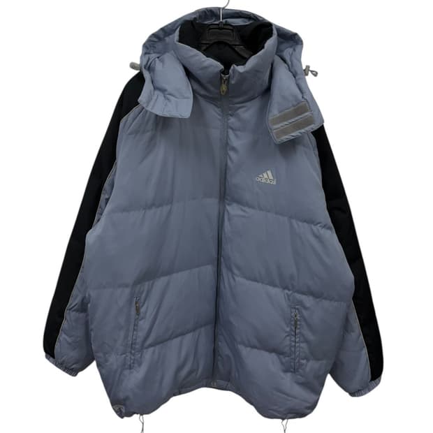 아디다스 후드탈착 다운패딩