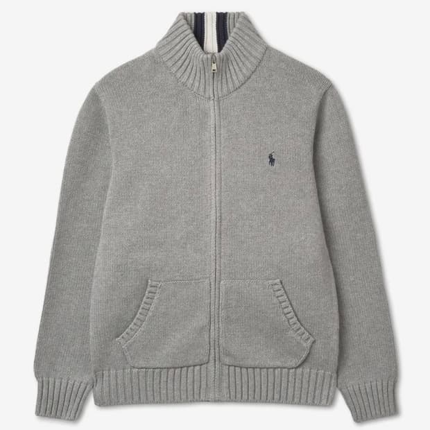 새거)폴로 랄프로렌 보이즈xl 니트집업 미스치프 코이세이오 꼼데가르송