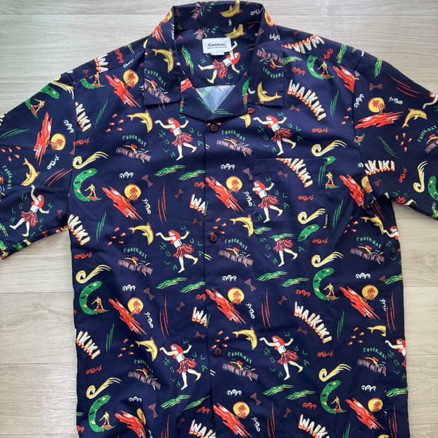 커버낫 하와이안 셔츠 L 