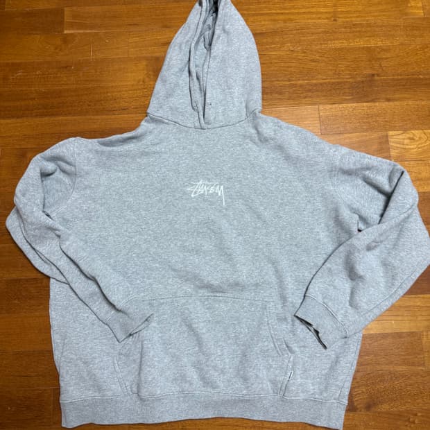 올드스투시 로고 후드티