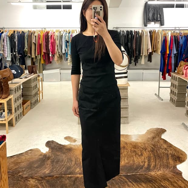 YOHJI YAMAMOTO long skirt