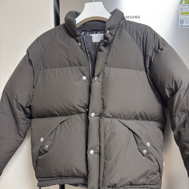 엔즈앤드민즈 ends and means 다운 자켓 아프리칸 블랙 M