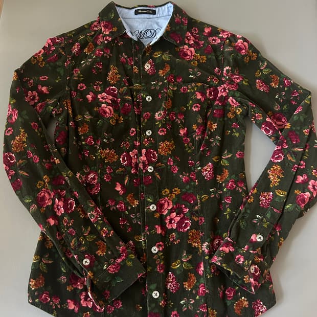 Massimo Dutti 마시모두띠 suade shirt(unisex)