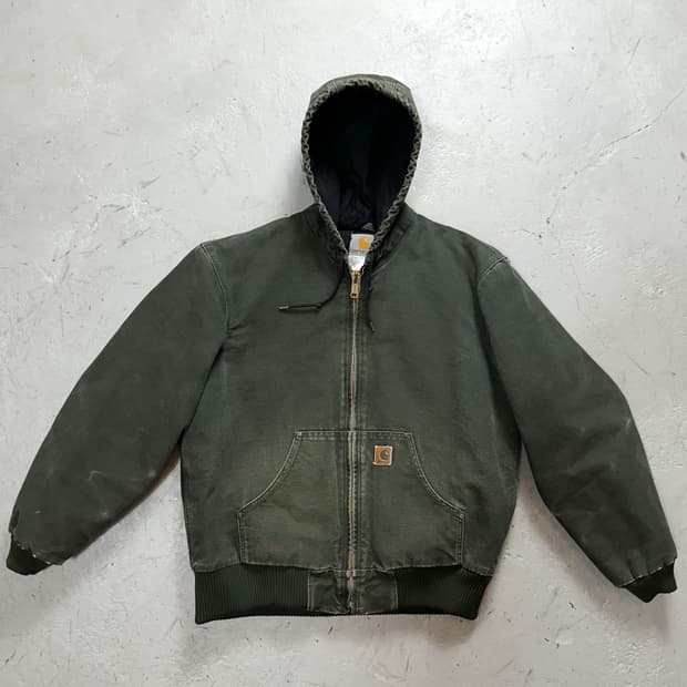 00's OG 칼하트 J130 액티브 자켓 칼하트 MOS 모스그린