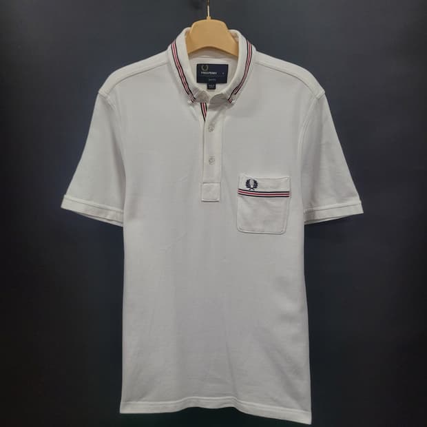 Fred Perry 프레드페리 자수로고 포켓 셔츠 
