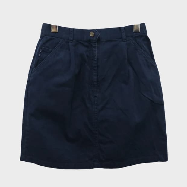 버버리 코튼 미니스커트 60968