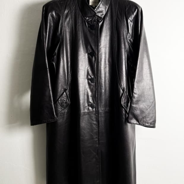 Legna Genuine Leather Coat
