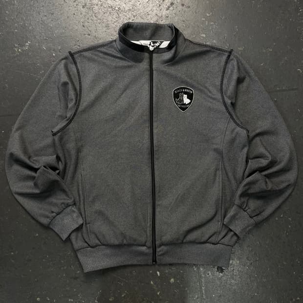 105 블랙앤화이트 방풍 집업