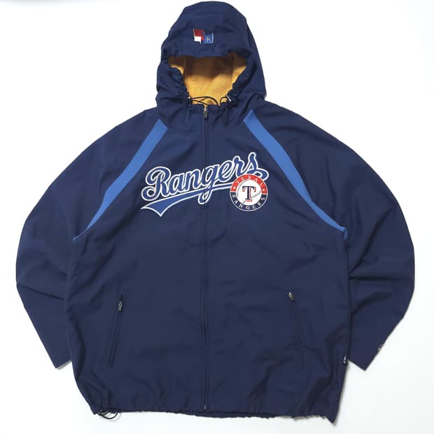 00s MLB 텍사스 레인저스 스펠아웃 바람막이 자켓