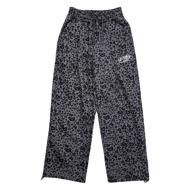 AMBLER Heart Bear Leopad Pants S