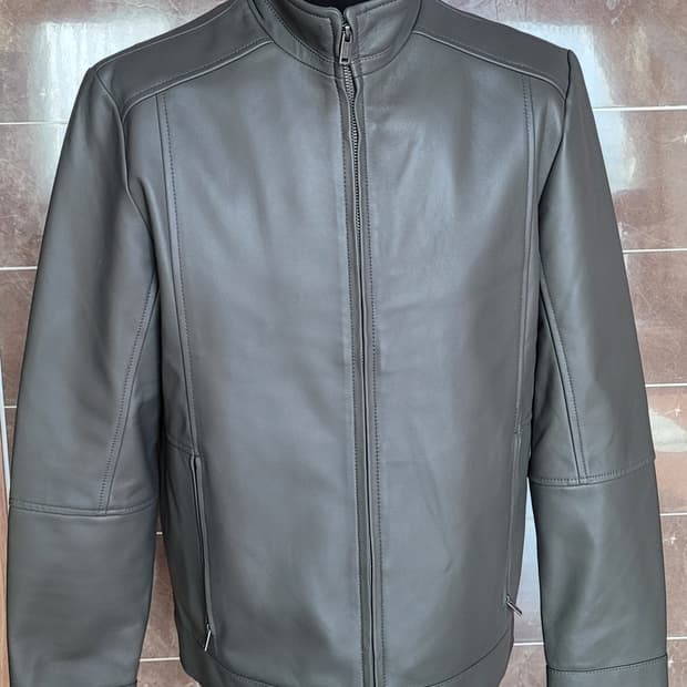 (남성95사이즈)헤스티지 남성 양가죽 자켓