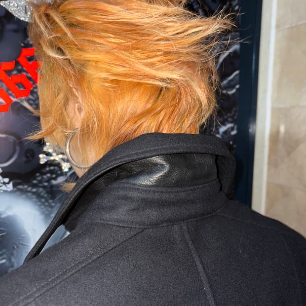 SHELLAC Leather Detail Napoleon Jacket