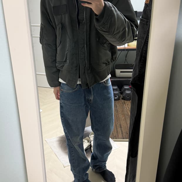 알파인더스트리 90s cwu45p (칸예 착용/made in USA)