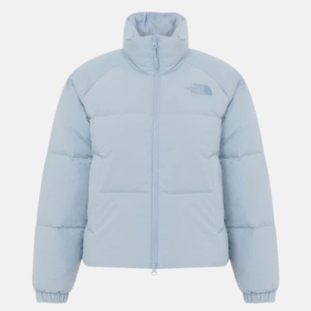 노스페이스 화이트라벨 네오 퍼피 다운 스카이블루