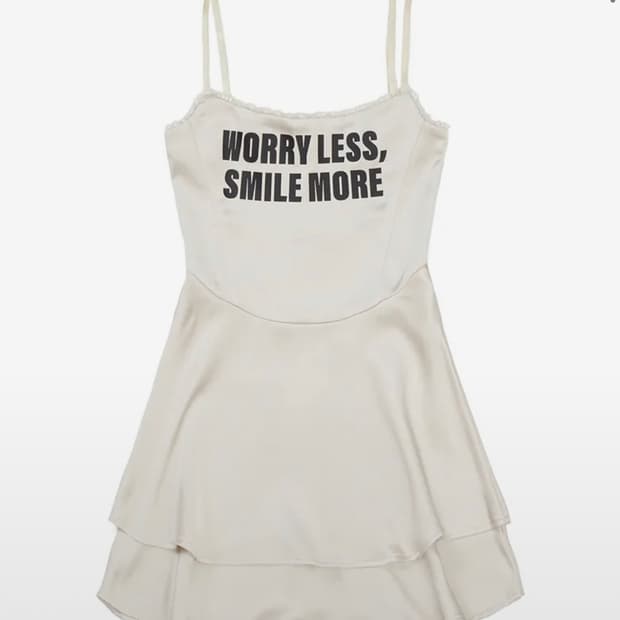 유희 미니 드레스 원피스 아이보리