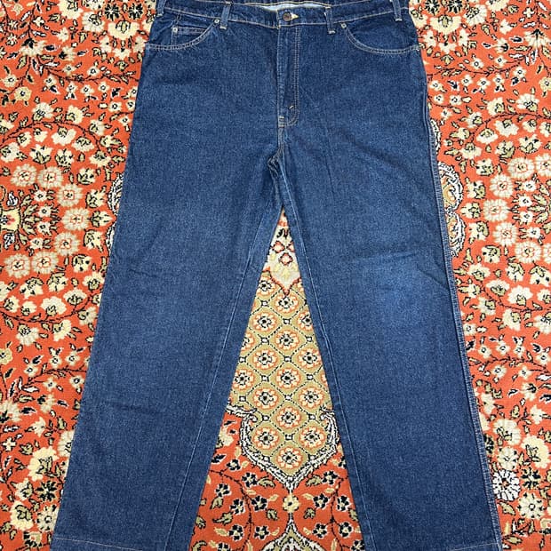 [40] 리바이스 빅사이즈 오렌지탭 515 진청 데님 팬츠