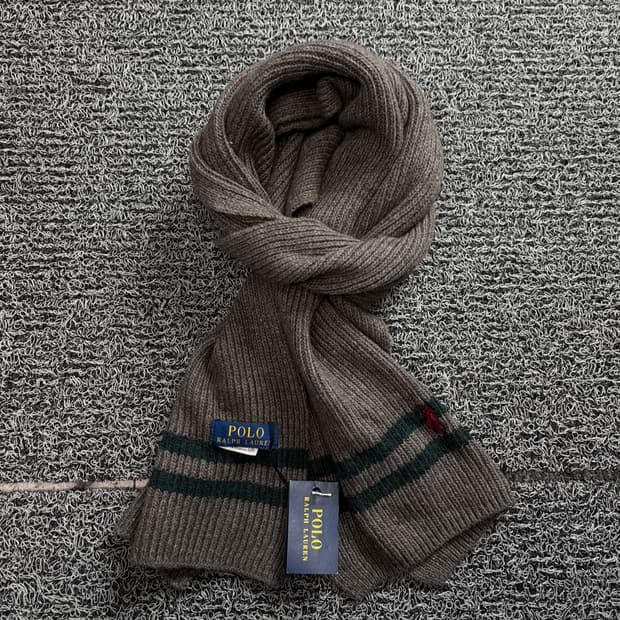폴로 랄프로렌 신형 포니 로고 울 머플러 1632