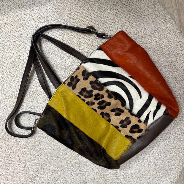 Crazy Pattern Leather Bag