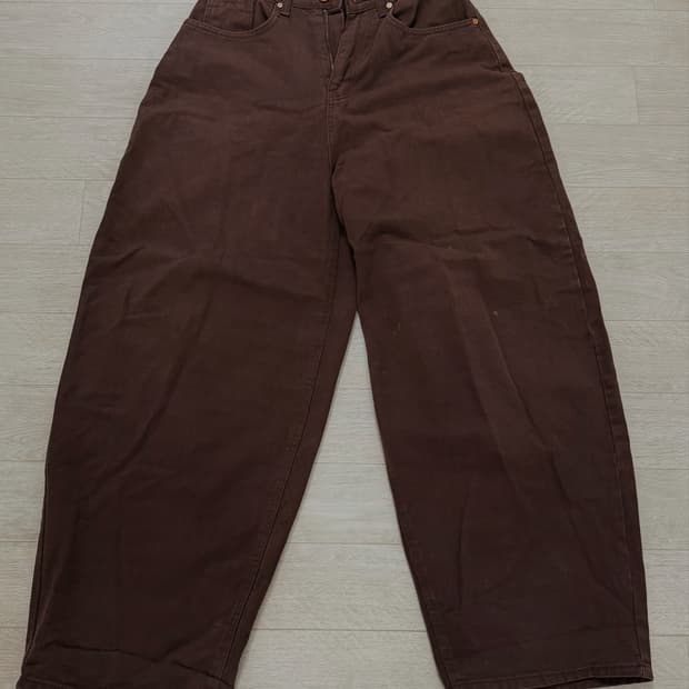 Brown wide pants