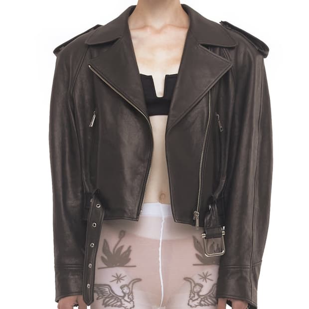 오소이 램스킨 레더 자켓 / OSOI lambskin leather 