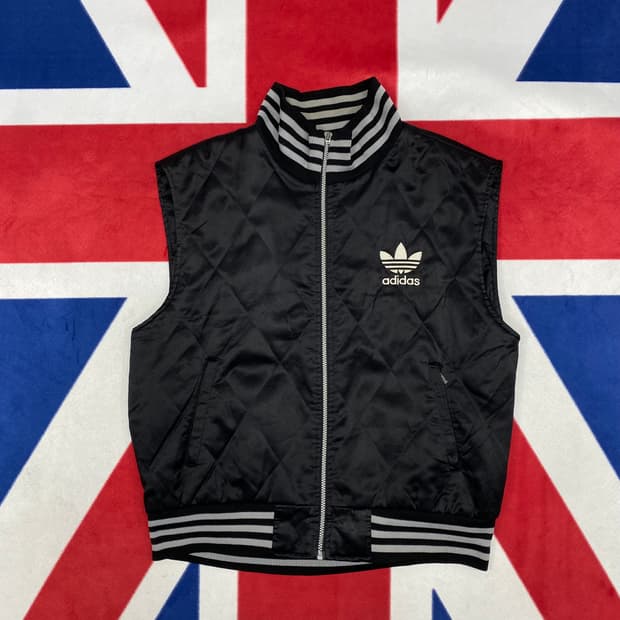 아디다스 올드스쿨 퀼팅 베스트 110
