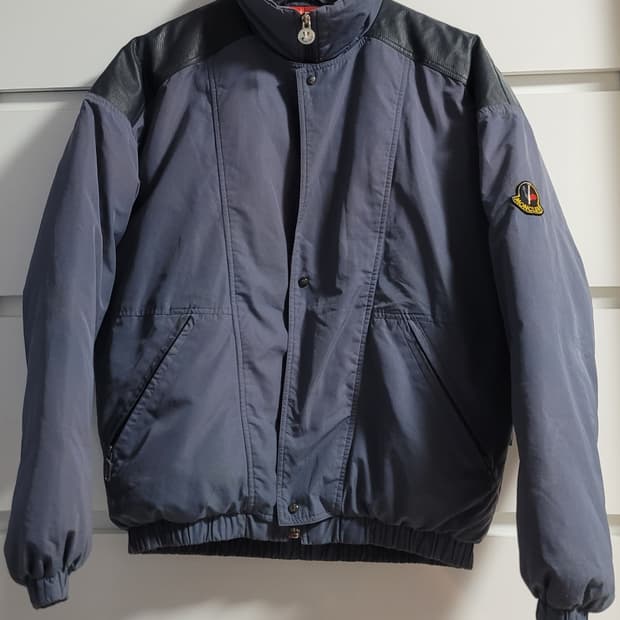 80s  몽클레어 x 아식스 콜라보 스키웨어 패딩 다운점퍼 일본판