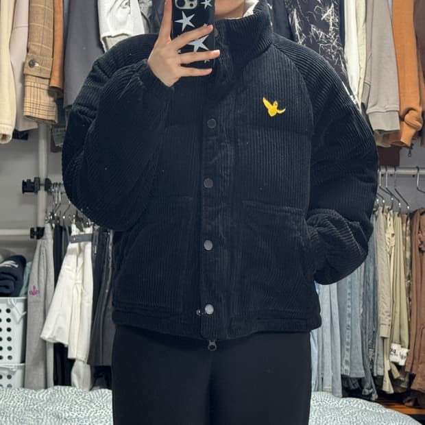 와릿이즌 코듀로이 패딩