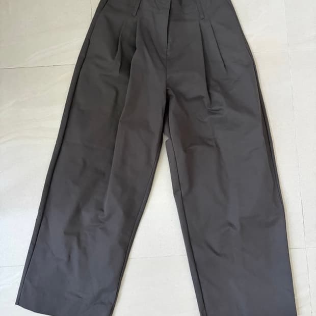 시야쥬 Siyazu 치노팬츠/슬랙스 차콜/그레이 