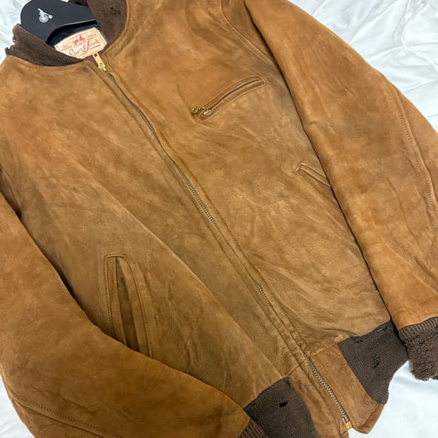 50s 빈티지 스웨이드 자켓