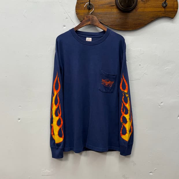 90s USA BELTON Long Sleeve T-Shirt