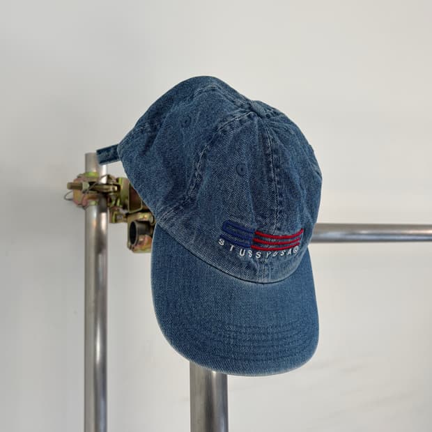 STUSSY denim cap