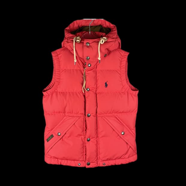 [XS] 폴로 랄프로렌 여성 자수로고 덕다운 패딩 베스트 조끼