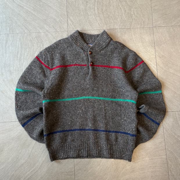 80s 80년대 미국 생산 펜들턴 울 니트