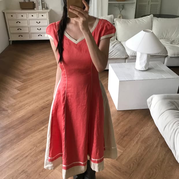 vintage strap one-piece