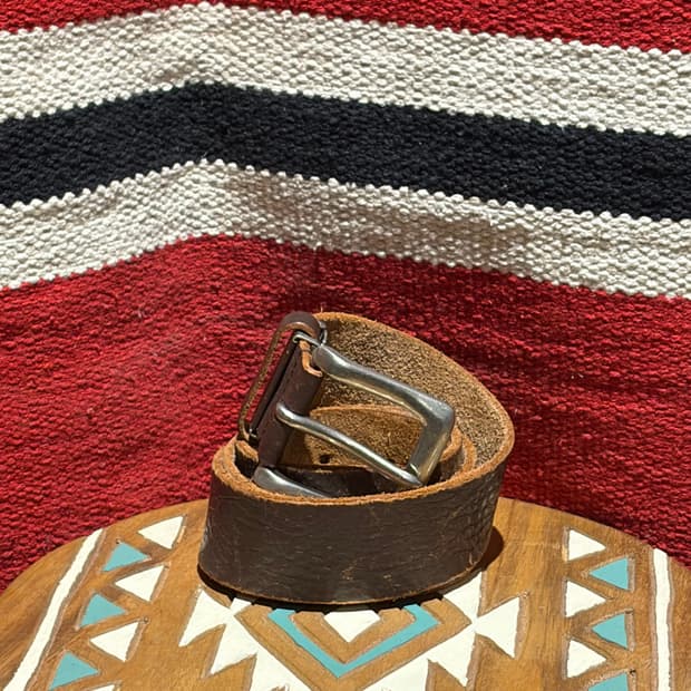 Brown singlepin clasic belt / 브라운 클래식 벨트