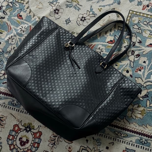 구찌 가죽 쇼퍼백