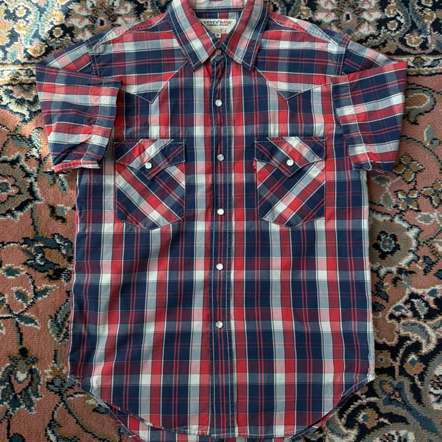 00s Levi’s Red Tab 웨스턴 셔츠