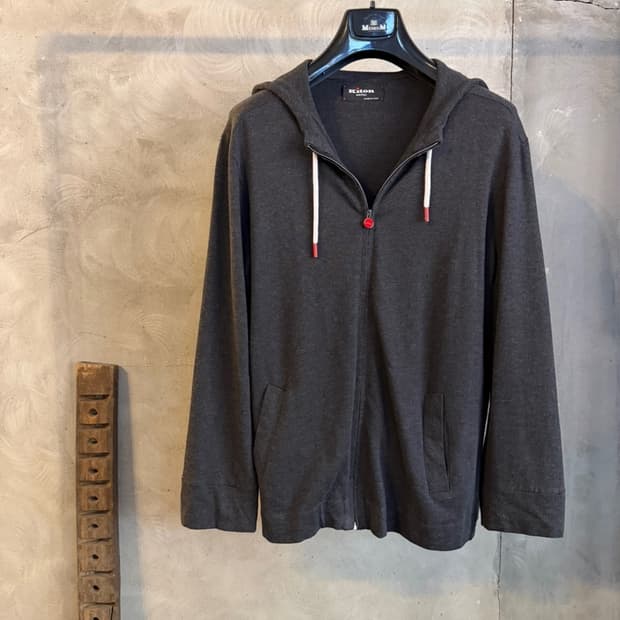 키톤 후드 짚업 100