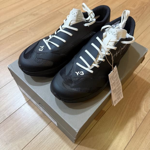 Y-3 아디제로 RC 6 블랙 275 사이즈 새상품