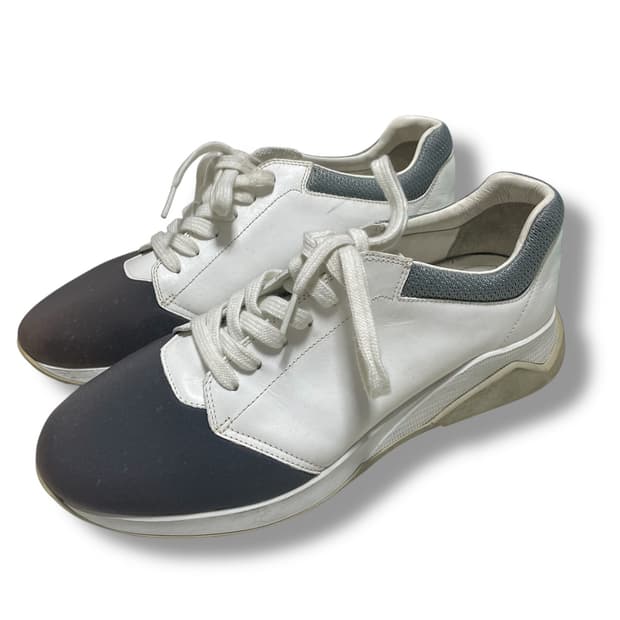 275~280) 프라다 레더 화이트 스니커즈