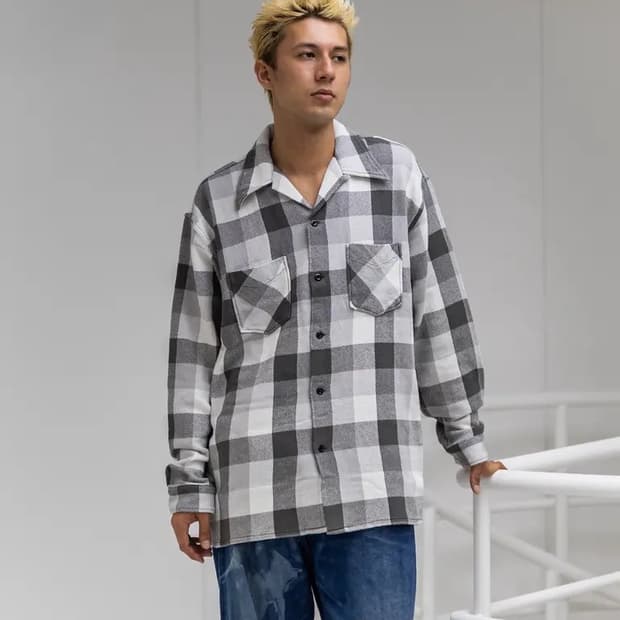 Bowwow 플란넬셔츠