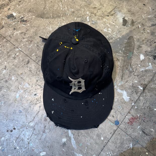 빈티지 커스텀 캡(belle 제작)