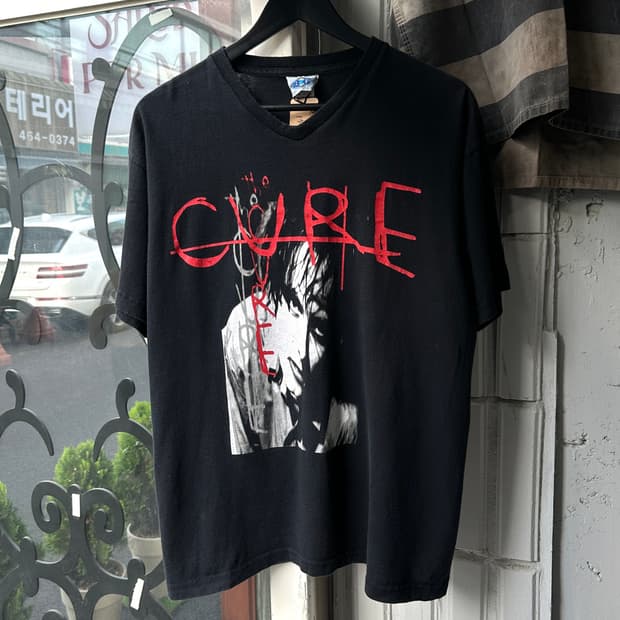 90’s OG 더 큐어 티셔츠 빈티지 밴드티 밴드티셔츠