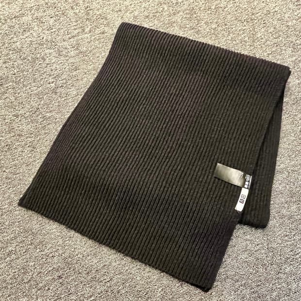 유니클로 U 니트 머플러