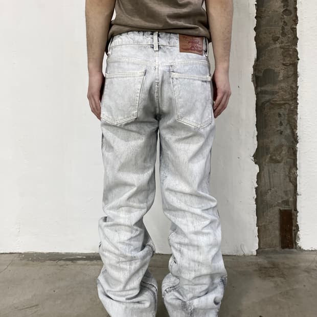 와이프로젝트 튜더 디스트로이드 스플릿 헴 데님