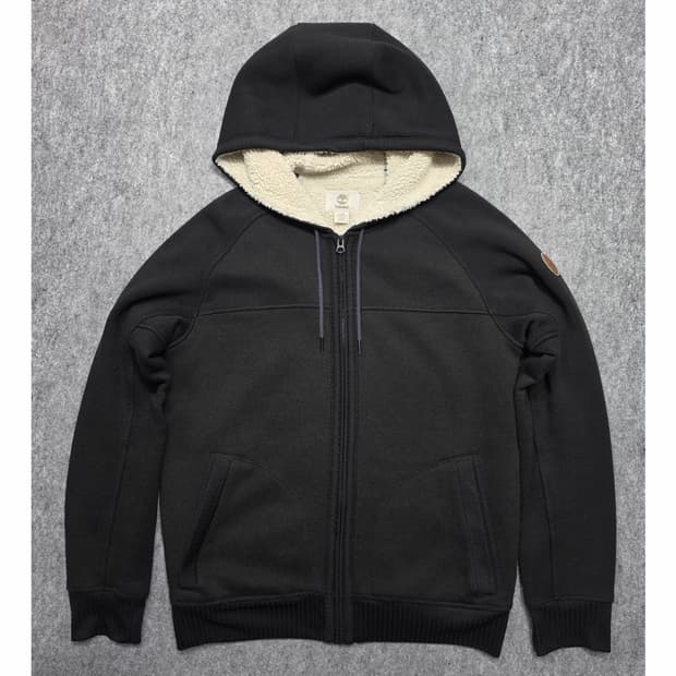 팀버랜드 웰즈 리버 양털 안감 후드집업 L